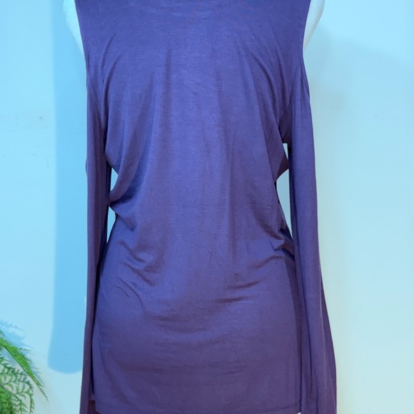 INC International Concepts long sleeve cold shoulder top NWT !!! - Picture 3 of 5